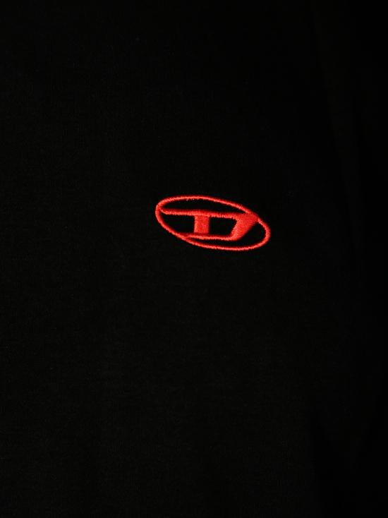 25FW 디젤 반팔 티셔츠 A185350AIJU 9XX NERO - DIESEL