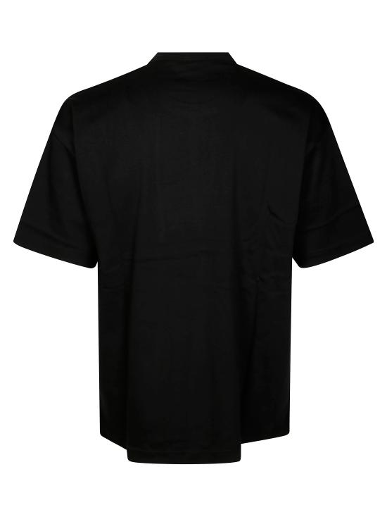 25FW 디젤 반팔 티셔츠 A185350AIJU 9XX NERO - DIESEL