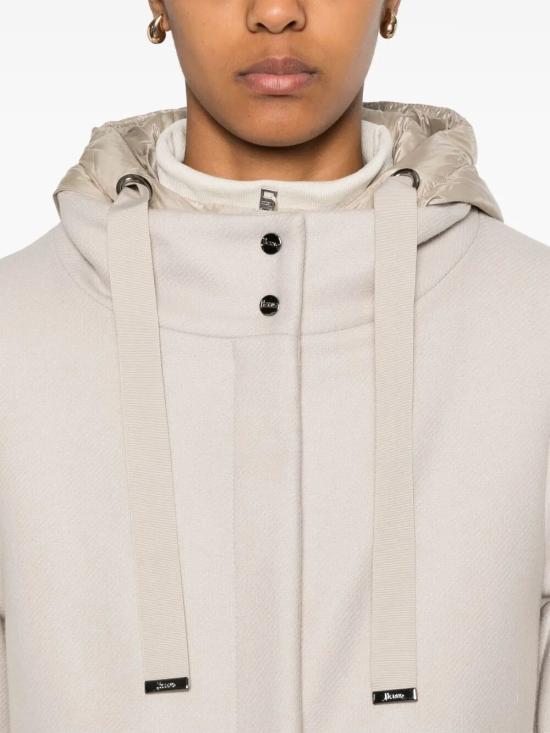 25FW 에르노 에코울 & 나일론 울트라라이트 A-셰이프 PI001966D 33344 1985 CHANTILLY - HERNO