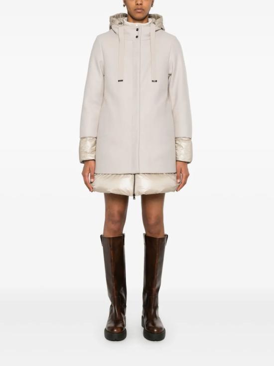 25FW 에르노 에코울 & 나일론 울트라라이트 A-셰이프 PI001966D 33344 1985 CHANTILLY - HERNO