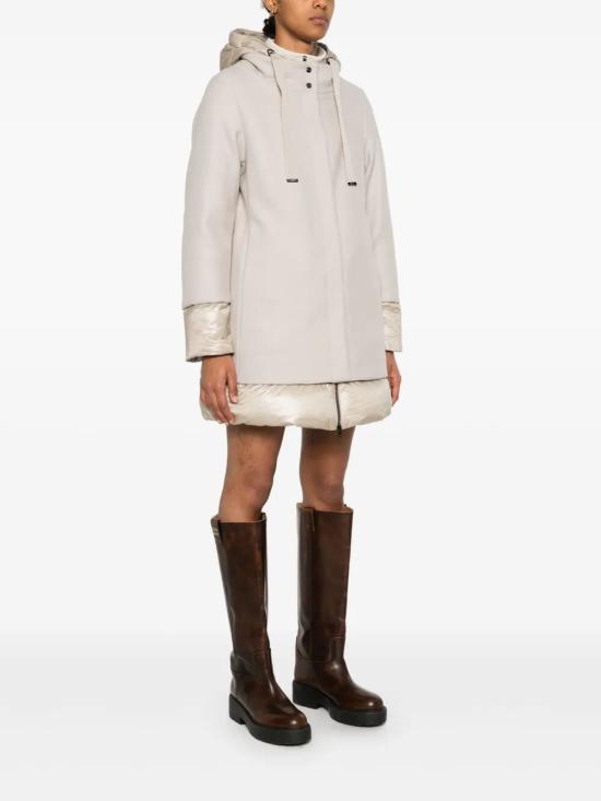 25FW 에르노 에코울 & 나일론 울트라라이트 A-셰이프 PI001966D 33344 1985 CHANTILLY - HERNO