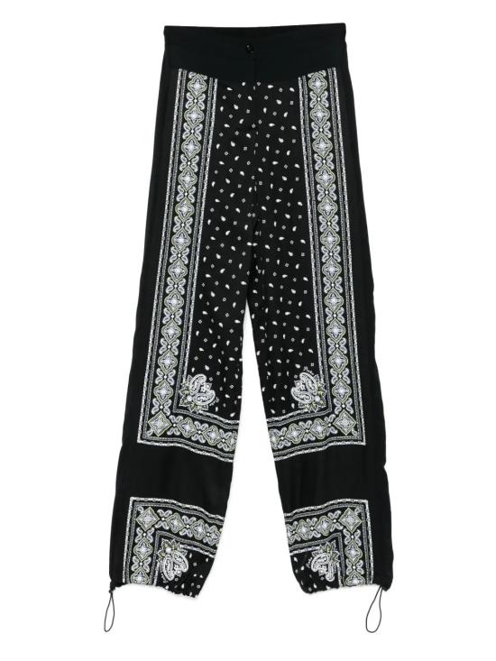 25SS 핑코 스트레이트 팬츠 104663A2CKZ1T black