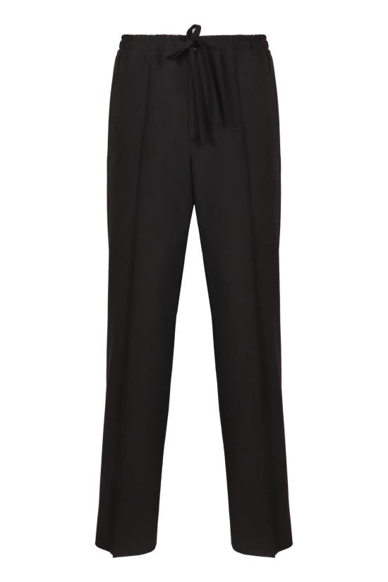 25FW 발렌티노 가라바니 스트레이트 팬츠 7V3RBN31AV5 0NO NERO