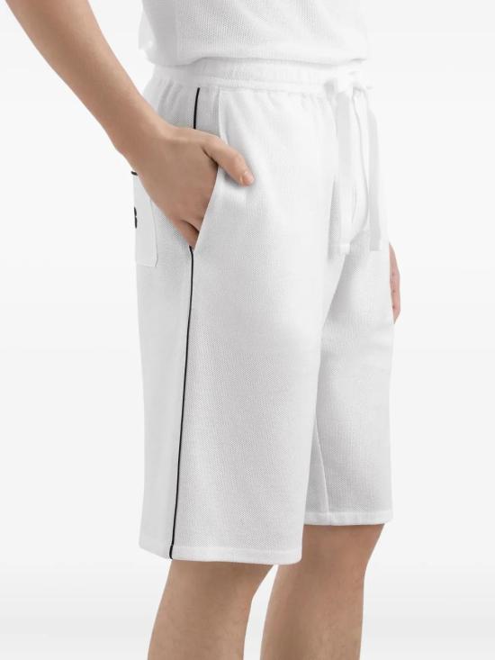 25FW 돌체앤가바나 스트레이트 팬츠 GV5MAZHU7UT W0800 BIANCOOTT - DOLCE & GABBANA