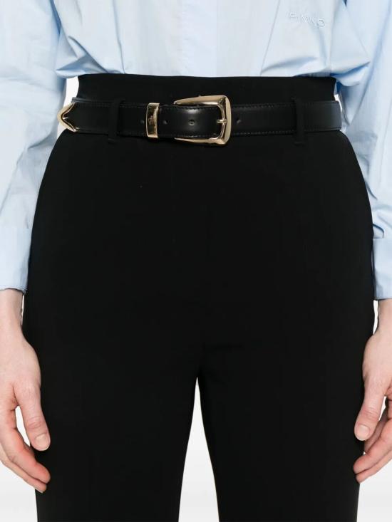 25FW 막스마라 스튜디오 스트레이트 팬츠 2526136131600 001 BLACK - MAX MARA STUDIO