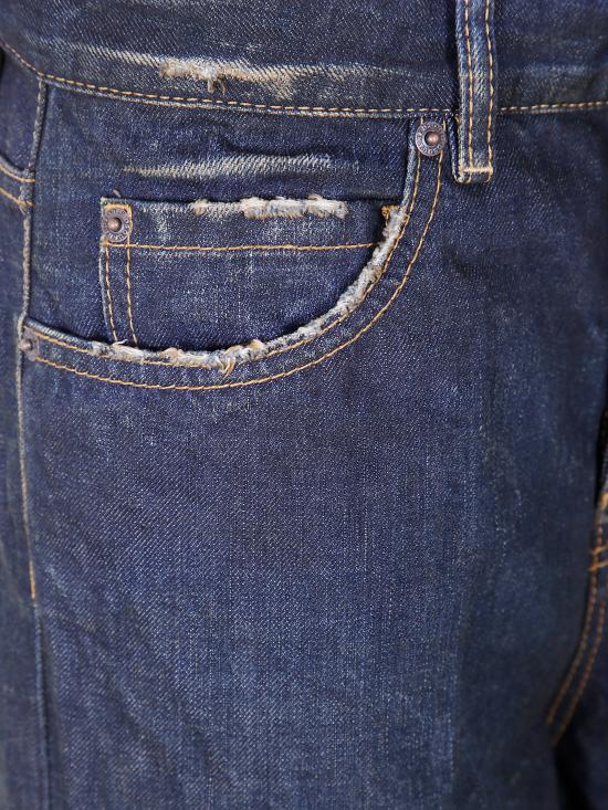 25FW 디스퀘어드2 스트레이트 팬츠 S75LB1074D30011 470 BLUE - DSQUARED2