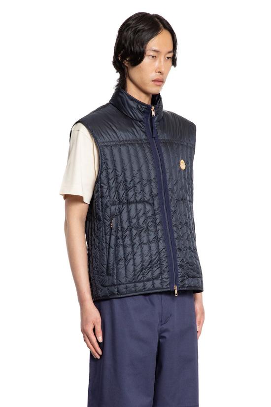 25FW 몽클레어 베스트 K24021A00011597YF 778 NAVY - MONCLER