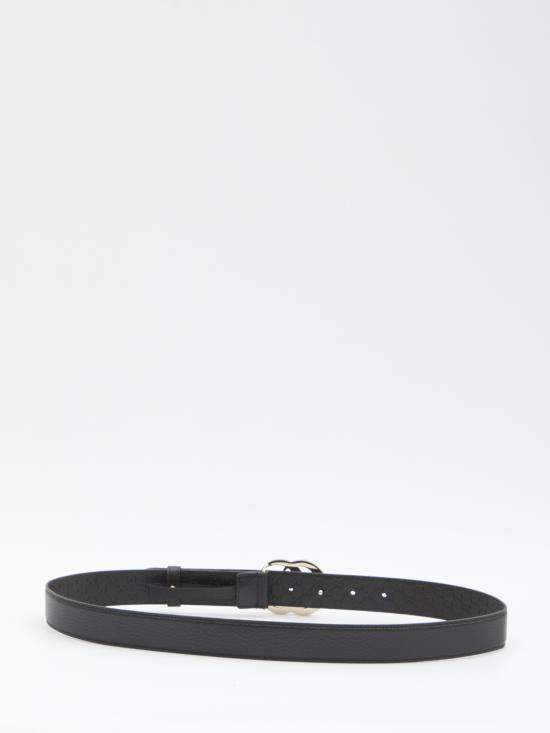 25FW 구찌 홀스빗 레더 벨트 836933AAEA0 1000 BLACK - GUCCI