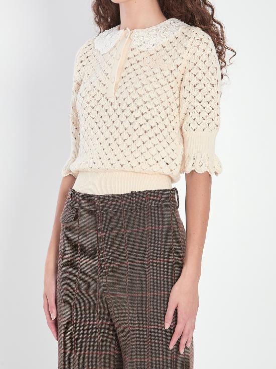 25FW 끌로에 스웨터 CH25AMP47590 107 CREAM - CHLOE