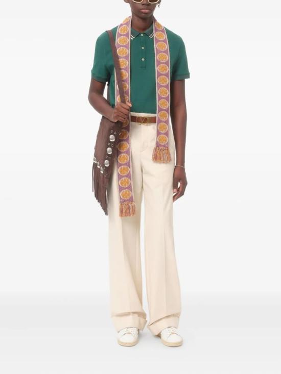 25FW 발렌티노 가라바니 폴로 티셔츠 7V3MH01KAQK CN3 DARKWOOD - VALENTINO GARAVANI