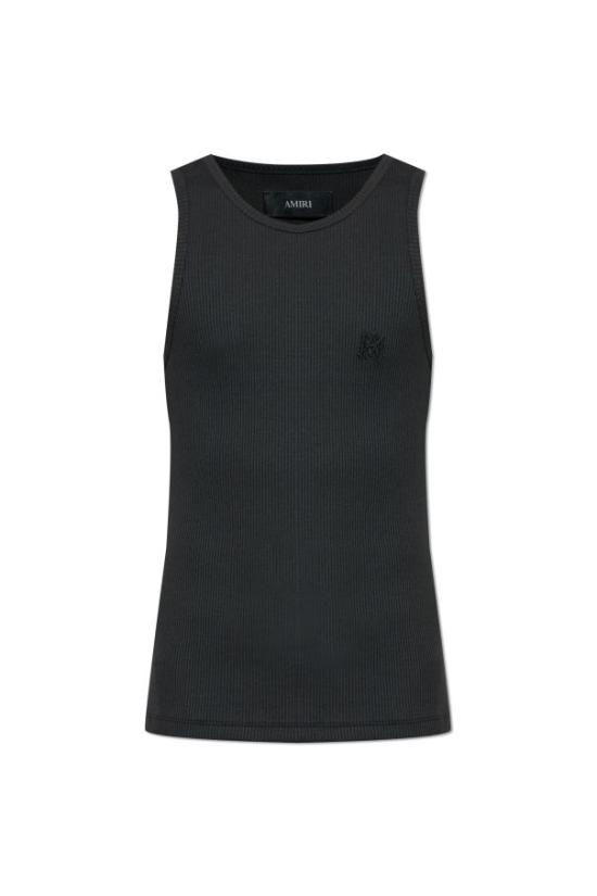 25FW 아미리 민소매 티셔츠 AMJYTT1006 001 BLACK