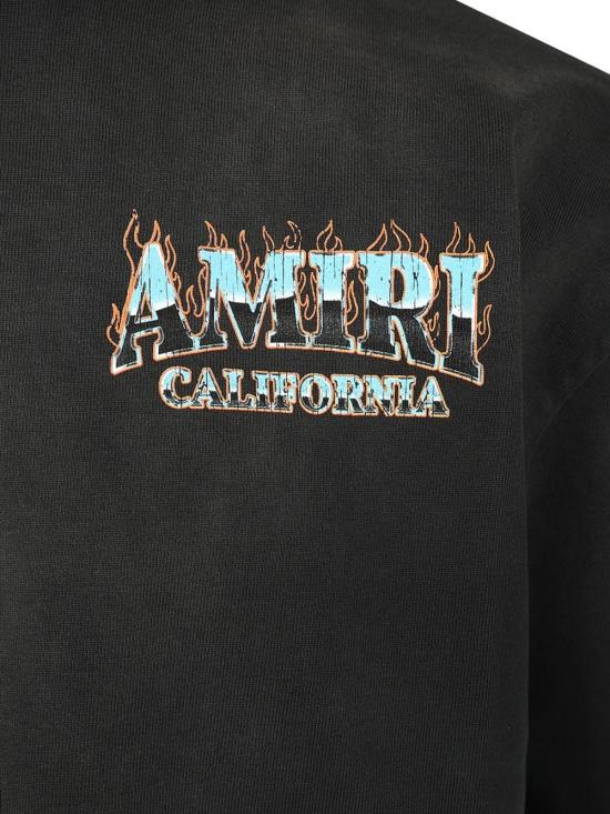 25FW 아미리 반팔 티셔츠 AMJYTE1210 001 BLACK - AMIRI