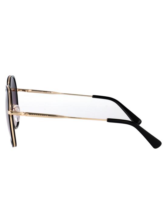  롱샴 선글라스 LO163S 728 GOLD BLACK - LONGCHAMP