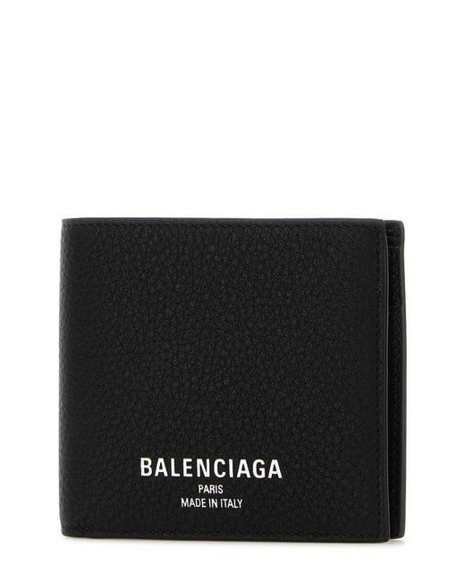 25FW 발렌시아가 남성지갑 8119102ABV0 1000 BLACK - BALENCIAGA