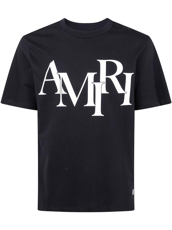 25FW 아미리 반팔 티셔츠 AMJYTE1149 BLACK - AMIRI