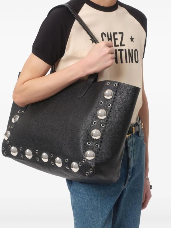 25FW 발렌티노 가라바니 반팔 티셔츠 7V3MG17DAYC QT3 BURRO NERO - VALENTINO GARAVANI