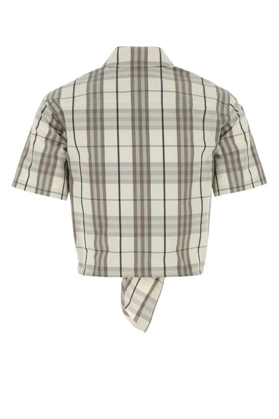 25SS 버버리 반팔 티셔츠 8109229 C2539 CHECKED - BURBERRY