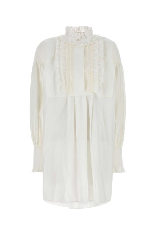 25SS 발렌티노 가라바니 미디 원피스 6B3VAUF590D 0BO WHITE