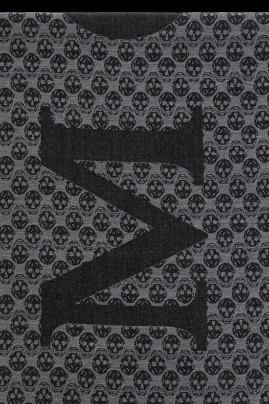 25FW 알렉산더 맥퀸 머플러/스카프 8353754200Q 1461 GREYBLK - ALEXANDER MCQUEEN