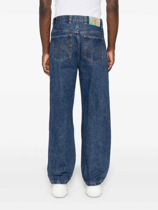 25FW 빌리어네어보이즈클럽 스트레이트 팬츠 ICD002MIDWASHBLUE - BILLIONAIRE BOYS CLUB