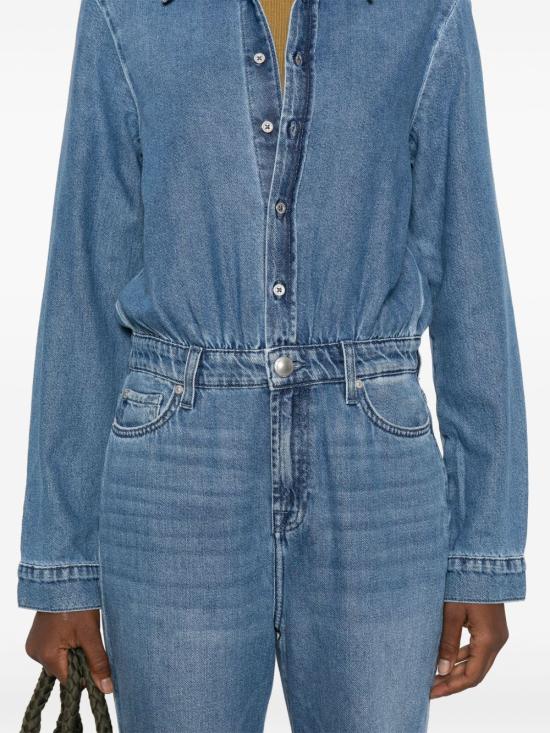 25FW 세븐포올맨카인드 점프수트 7U600E38U71BB CLEAR BLUE - 7 FOR ALL MANKIND