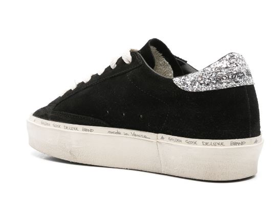 25FW 골든구스 하이스타 스니커즈 GWF00118F00638990179 BLACK SILVER - GOLDEN GOOSE