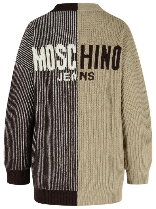 25FW 모스키노 가디건 K1V0921 82041095 Brown - MOSCHINO