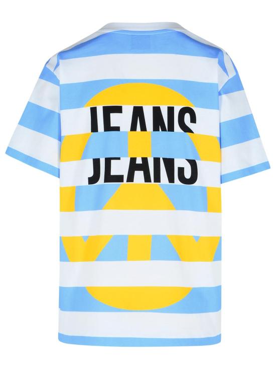25FW 모스키노 반팔 티셔츠 K1J0716 82362888 Light Blue - MOSCHINO