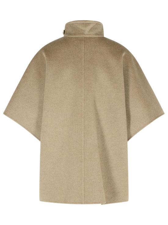 25FW 막스마라 데릭 캐시미어 케이프 2524736151001 Beige - MAX MARA