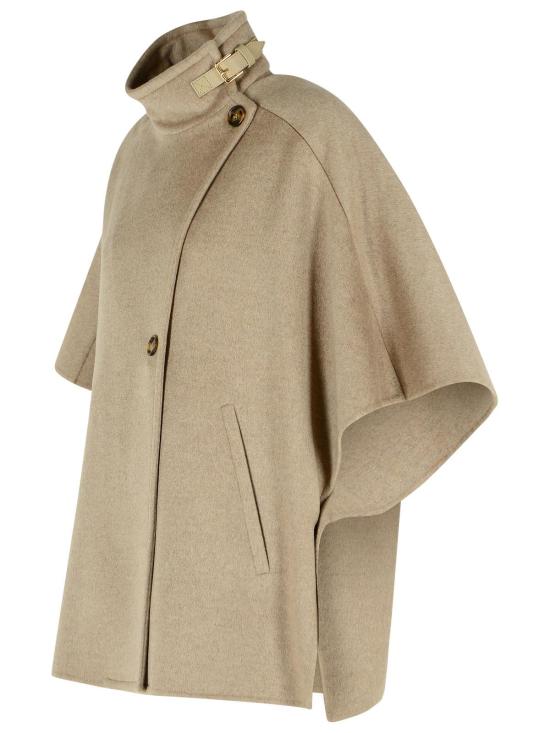 25FW 막스마라 데릭 캐시미어 케이프 2524736151001 Beige - MAX MARA