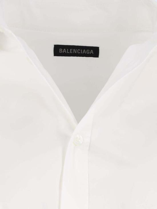 25FW 발렌시아가 셔츠 839277 TRM289000 WHITE - BALENCIAGA