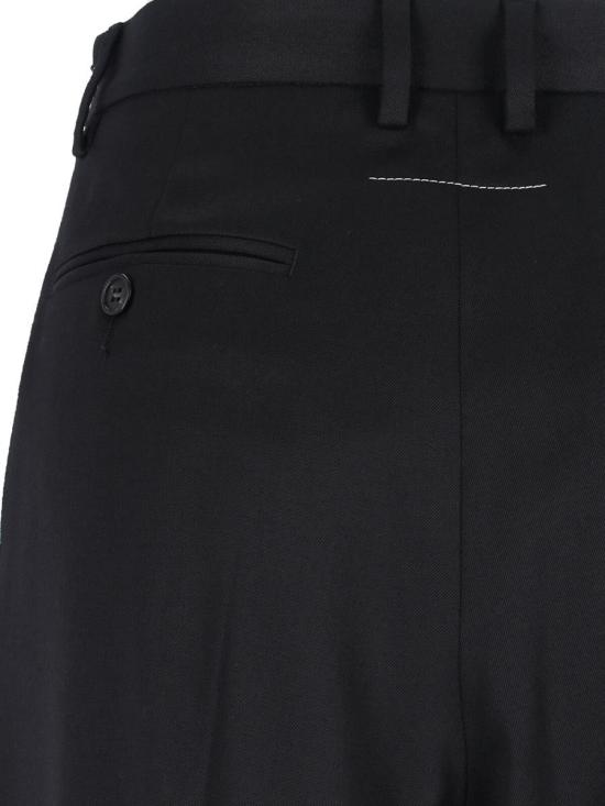 25FW MM6 메종마르지엘라 스트레이트 팬츠 S52KA0538 S47848900 Black - MM6 MAISON MARGIELA