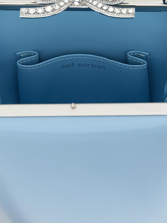 25FW 셀프 포트레이트 토트백 PF25325BLBLUE - SELF PORTRAIT