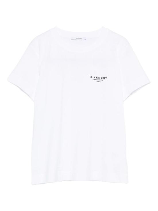 25FW 지방시 반팔 티셔츠 BW70FJP75N100 WHITE