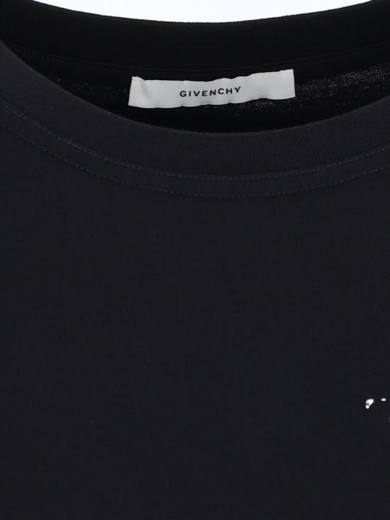 25FW 지방시 반팔 티셔츠 BW70FJP75N001 Black - GIVENCHY