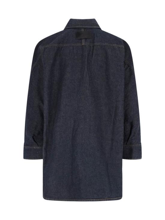 25FW 지방시 셔츠 BW61F1516P401 BLUE - GIVENCHY