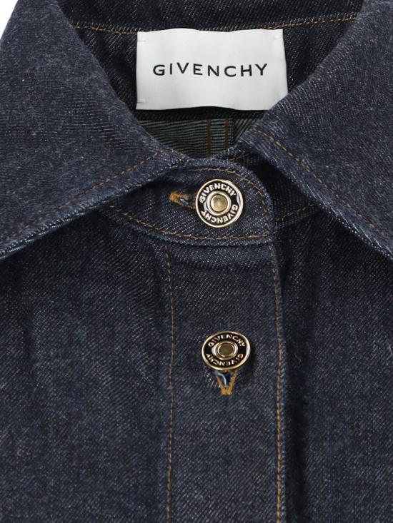 25FW 지방시 셔츠 BW61F1516P401 BLUE - GIVENCHY