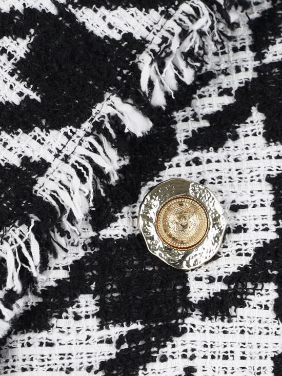 25FW 발망 자켓 FF1SI504CG17 GAB White - BALMAIN