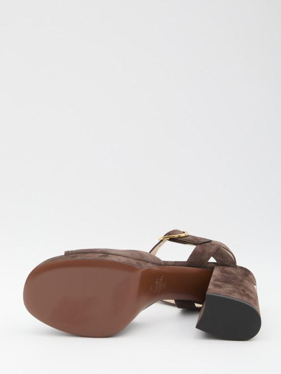 25FW 발렌티노 가라바니 샌들 31401650 7W2S0MI1 DHU 0TO BROWN - VALENTINO GARAVANI