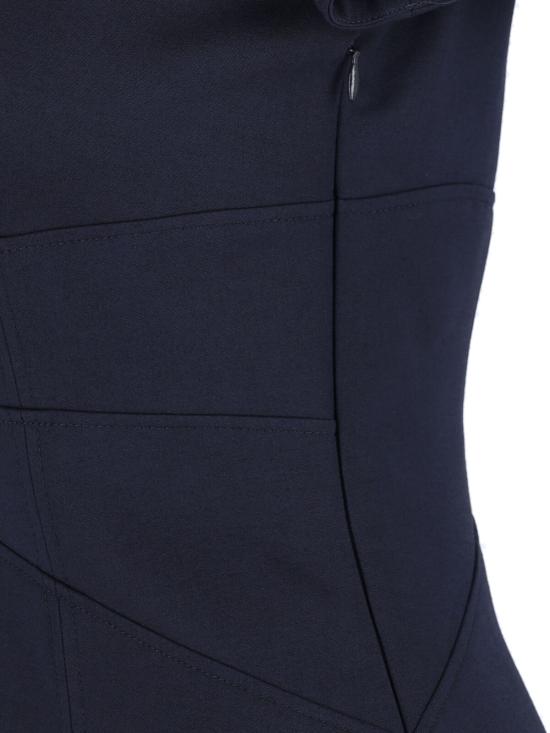 25FW 알렉산더 맥퀸 미디 원피스 841216 QJAAA 4100 Blue - ALEXANDER MCQUEEN