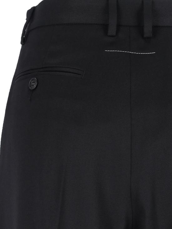 25FW MM6 메종마르지엘라 스트레이트 팬츠 S52KA0538 S47848 900 Black - MM6 MAISON MARGIELA