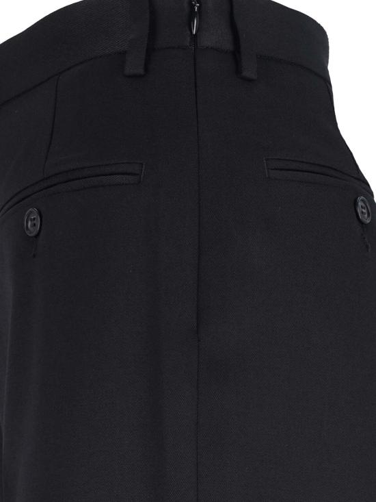 25FW MM6 메종마르지엘라 스트레이트 팬츠 S52KA0538 S47848 900 Black - MM6 MAISON MARGIELA