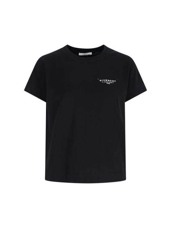 25FW 지방시 반팔 티셔츠 BW70FJP75N 001 Black