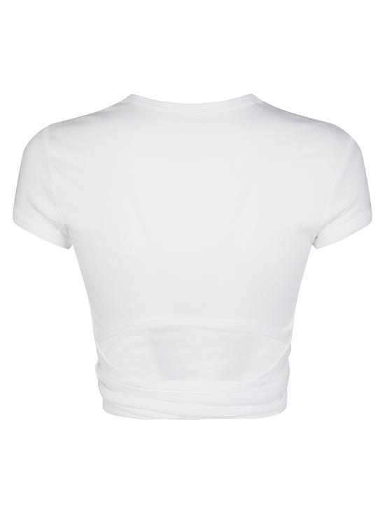 25FW 디젤 T-버니 테일 티셔츠 랩 타이즈  A193370EJAIT 100 BIANCO - DIESEL