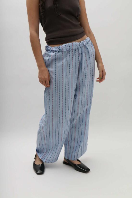  베이스레인지 스트레이트 팬츠 매트릭스 스트롭 올 팬츠 - BASERANGE