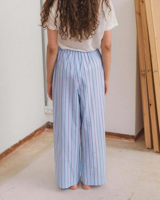  베이스레인지 스트레이트 팬츠 매트릭스 스트롭 올 팬츠 - BASERANGE