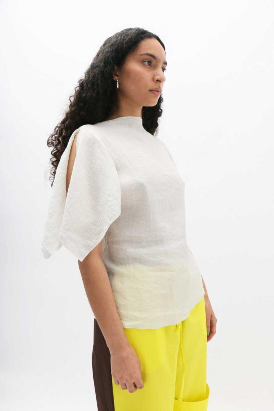  베이스레인지 셔츠 폴리오 탑 - BASERANGE