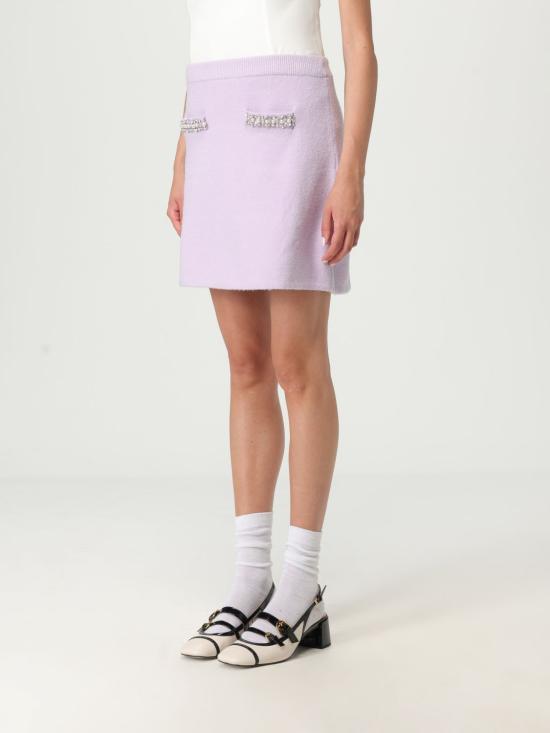 25FW 셀프 포트레이트 숏 스커트 PF25085SKL LILAC Lilac - SELF PORTRAIT