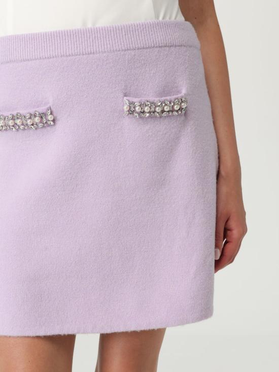 25FW 셀프 포트레이트 숏 스커트 PF25085SKL LILAC Lilac - SELF PORTRAIT