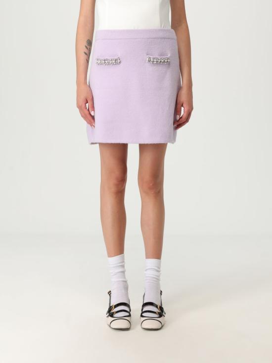 25FW 셀프 포트레이트 숏 스커트 PF25085SKL LILAC Lilac